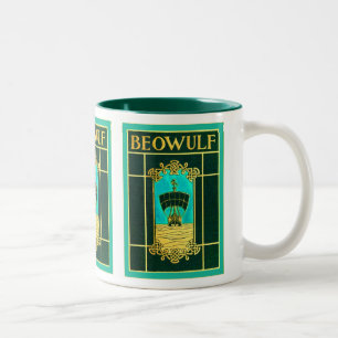 Beowulf ~  Hoesje boekje Tweekleurige Koffiemok