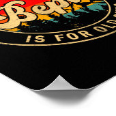 Bepa Because Grandpa Is For Old Guys Retro For Gra Poster (Hoek)