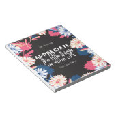 Bepaal de kleine citaten notitieblok (Schuin)