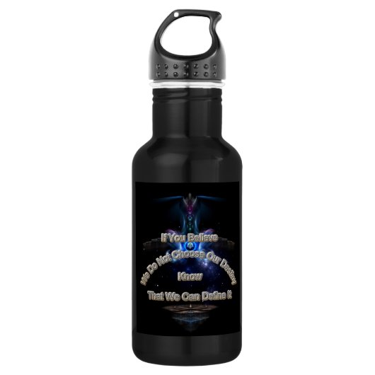 Bepaal uw bestemming II Waterfles (Voorkant)