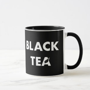 Bepaal uw resultaten: Black Coffee Black Tea Mok