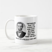 Bepaal wat kan en moet worden gedaan koffiemok (Links)