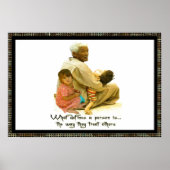 Bepaal wie je Poster bent (Voorkant)