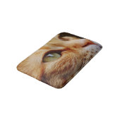 Bepaald gezichtsveld van een gemberkat badmat (Gekanteld)