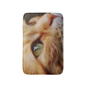 Bepaald gezichtsveld van een gemberkat badmat (Voorkant Verticaal)
