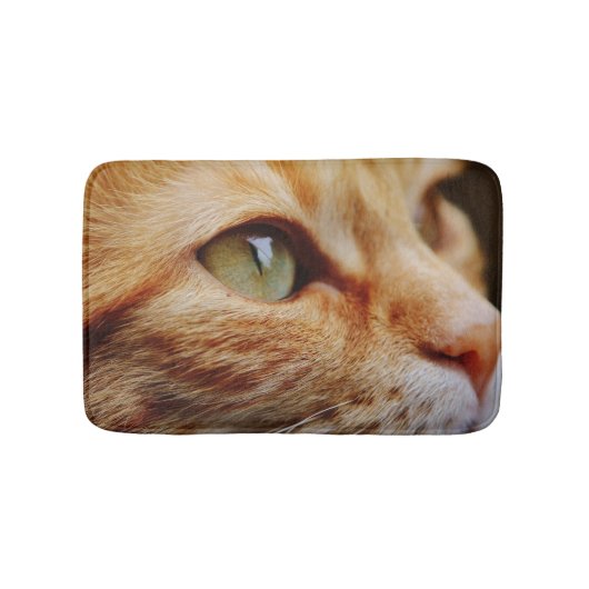Bepaald gezichtsveld van een gemberkat badmat (Voorkant)