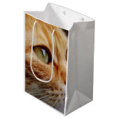 Bepaald gezichtsveld van een gemberkat medium cadeauzakje (Voorkant Gekanteld)