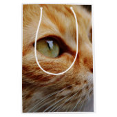 Bepaald gezichtsveld van een gemberkat medium cadeauzakje (Voorkant)