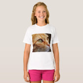 Bepaald gezichtsveld van een gemberkat t-shirt (Voorkant volledig)
