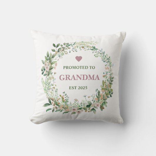 Bepaald oma sinds 2025 kussen (Voorkant)