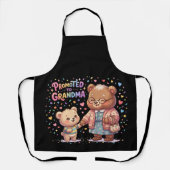 Bepaald tot knuffelberen voor oma's schort (Voorkant)