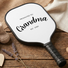 Bepaald tot oma zwangerschap onthulling oma cadeau pickleball paddle