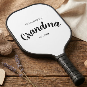 Bepaald tot oma zwangerschap onthulling oma cadeau pickleball paddle