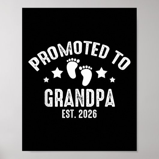 Bepaald tot Opa Om Te Zijn 2026 Eindelijk Aankondi Poster (Voorkant)
