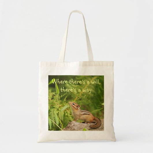 Bepaalde Baby-chipmunktas Tote Bag (Voorkant)