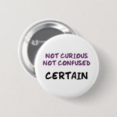 Bepaalde (Bi) Ronde Button 5,7 Cm (Voorkant /achterkant)