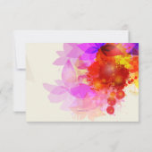 Bepaalde Glance Cancer Fundraising RSVP-kaart RSVP Kaartje (Achterkant)