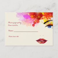 Bepaalde Glance Cancer Fundraising RSVP-kaart