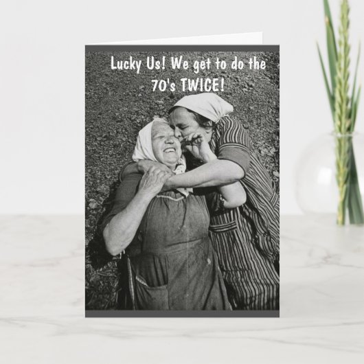 Bepaalde leeftijd Verjaardag Kaart (Voorkant)