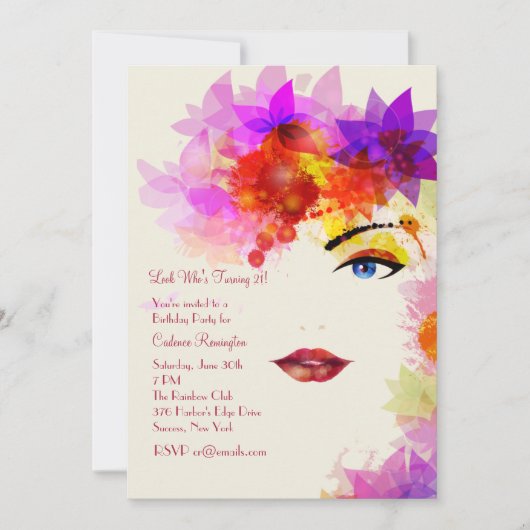 Bepaalde Uitnodiging van de Blik (Voorkant)