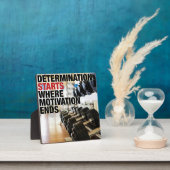 Bepaling begint waar motivatie eindigt fotoplaat (Insitu)