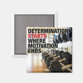 Bepaling begint waar motivatie eindigt magneet (Voorkant / Achterkant)