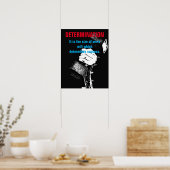 Bepaling Bodybuilding Fitness Motivatie Poster (Keuken)