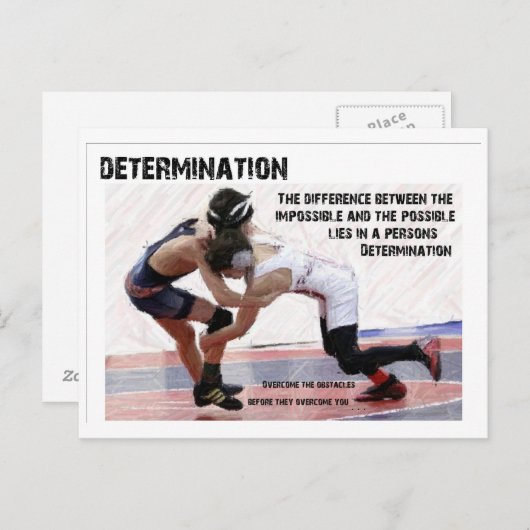 Bepaling Briefkaart (Voorkant / Achterkant)