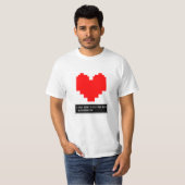 Bepaling hart t-shirt (Voorkant volledig)