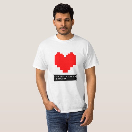 Bepaling hart t-shirt (Voorkant volledig)