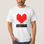 Bepaling hart t-shirt (Voorkant)