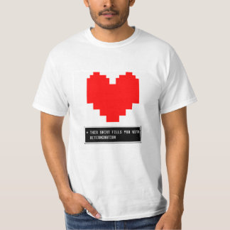Bepaling hart t-shirt