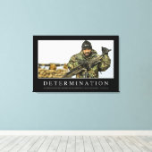 Bepaling: Inspirerend prijsopgave Canvas Afdruk (Insitu (Houten vloer))