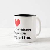 Bepaling KoffieMok Tweekleurige Koffiemok (Voorkant rechts)