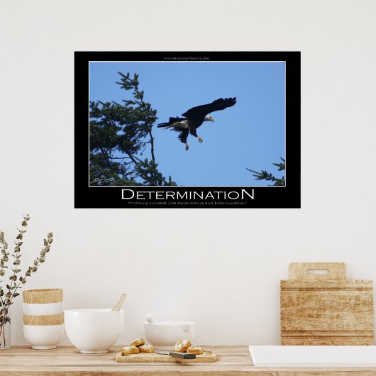 BEPALING ~ MOTIVATIE POSTER (Keuken)