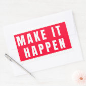 Bepaling van berichtmarkering en succes rechthoekige sticker (Envelop)