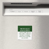 Bepaling van de betekenis van wederzijds uitsluite magneet (Insitu (Vaatwasser))