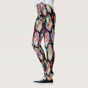 Bepaling van de schedel van de regenboogsuiker leggings