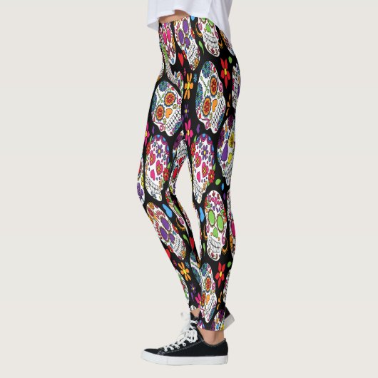 Bepaling van de schedel van de regenboogsuiker leggings (Links)