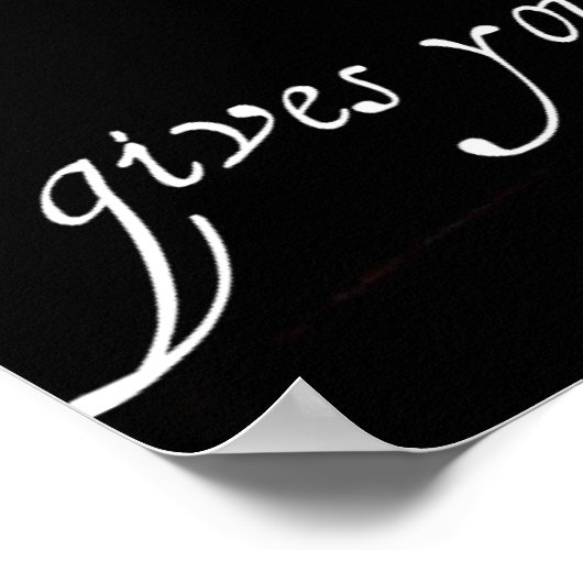 Bepaling van Inspirerend offertes Poster (Hoek)