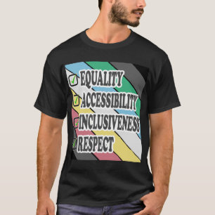 beperking trots-GELIJKHEID TOEGANKELIJKHEID T-shirt