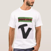 Beperkt aantal editieteam Vlog shirt (Voorkant)