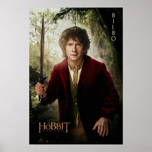 Beperkt bewerkingsprofiel: BILBO BAGGINS™ Poster (Voorkant)