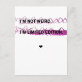 Beperkt Briefkaart Uitgave (Voorkant)