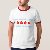 Beperkt ontwerp van Chicago Modern Quilt Guild T-shirt (Voorkant)