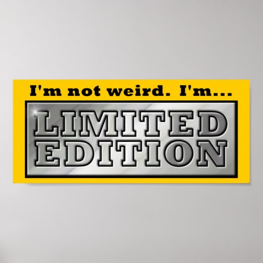 Beperkt Poster Uitgave (Voorkant)