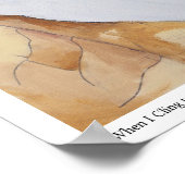 Beperkt Poster Uitgave "Wanneer ik naar uw huid kl (Hoek)