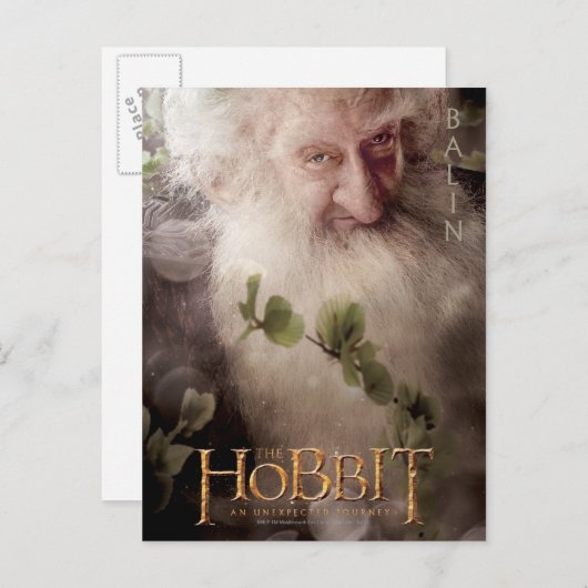 Beperkt Uitzendkunstwerk: Balin Briefkaart (Voorkant / Achterkant)
