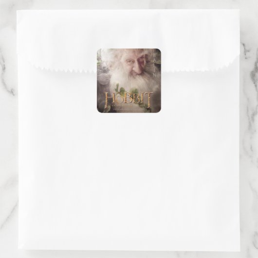 Beperkt Uitzendkunstwerk: Balin Vierkante Sticker (Tas)