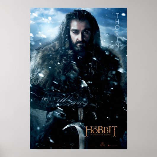 Beperkt Uitzendkunstwerk: THORIN OAKENSHIELD™ Poster (Voorkant)